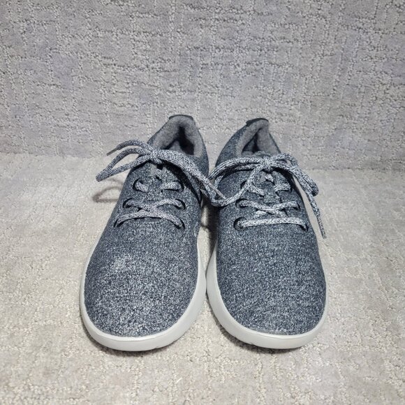 Allbirds Mens Size US 8 Natural Gray Merino Wool Runners Lace Up Sneaker NEW - Picture 5 of 9